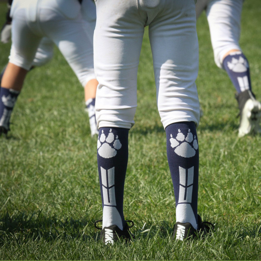 Where to Buy Padded Long Football Socks  Youth & Mens Football Socks –  MadSportsStuff