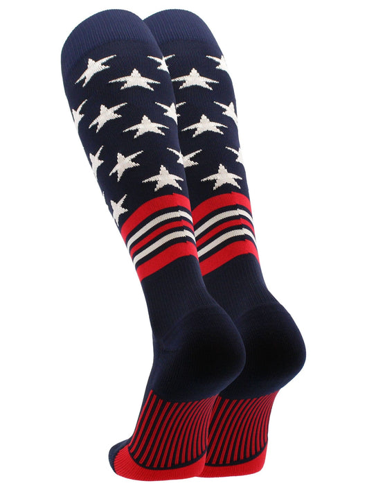 Freedom Baseball Socks USA Stripes