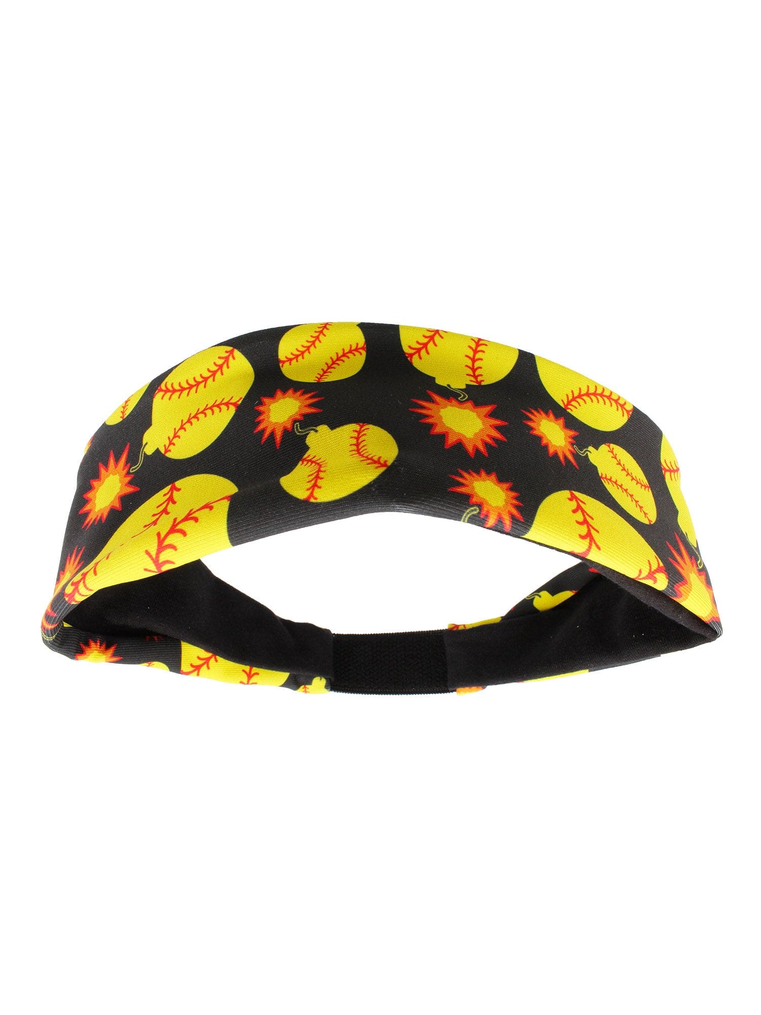 Softball Headband with Softball Bombs – MadSportsStuff