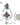MadSportsStuff ornament Christmas Ornament with Crystal Autism Puzzle Piece Symbol