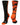 MadSportsStuff socks Black/Orange / Large Crazy Basketball Logo Crew Socks (multiple colors)
