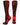 MadSportsStuff socks Black/Red / Small Crazy Socks with Stars Over the Calf Socks (multiple colors)