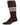 MadSportsStuff socks Brown/White / Large Striped Baseball Socks Over the Calf Dugout Pattern B