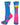 MadSportsStuff socks Electric Blue/Neon Pink / Large LAX Chick Lacrosse Athletic Crew Socks