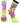 MadSportsStuff socks Groovy Neon / Large Crazy Tie Dye Crew Socks Girls or Boys