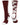 MadSportsStuff socks Maroon/White / Large Crazy Basketball Logo Crew Socks (multiple colors)