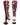 MadSportsStuff socks Maroon/White / Large Crazy Socks with Stars Over the Calf Socks (multiple colors)