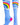 MadSportsStuff socks Neon Rainbow Clouds Over the Calf Athletic Socks