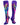 MadSportsStuff socks Purple/Multi Neon / Large Flame Socks Athletic Over the Calf Socks (multiple colors)