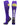 MadSportsStuff socks Purple/White/Graphite / Large Softball Logo Over the Calf Socks (multiple colors)