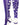 MadSportsStuff socks Purple/White / Large Crazy Socks with Stars Over the Calf Socks (multiple colors)