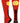 MadSportsStuff socks Scarlet/Black/Graphite / Large Softball Logo Over the Calf Socks (multiple colors)