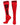 MadSportsStuff socks Spicy - Red/Black / Large Personality Word Socks Over the Calf Length