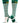 MadSportsStuff socks White/Kelly Green / Large Leprechaun Tall Socks for Softball