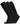 TCK socks 3 Pairs Black / Medium Work & Athletic Over The Calf Socks 6-pack