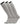 TCK socks 3 Pairs Grey / Medium Work & Athletic Over The Calf Socks 6-pack