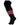 TCK socks Black/White/Scarlet / Large Baseball Socks Over the Knee Pattern D