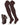 TCK socks Brown / X-Large Pro Plus Performance Prosport Over the Knee Socks Belt Combo