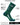 TCK socks Emerald/Cobalt Blue / Large Florida Gulf Coast Eagles Socks Florida Gulf Coast University Eagles Champion Crew Socks