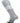 TCK socks Grey/White / X-Large TCK Performance Baseball Socks Dugout Pattern B