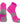 TCK socks Hot Pink / Medium Athletic Performance Ankle Socks for Men and Women