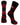 TCK socks Indiana Crimson/Black / Large Indiana Hoosiers Socks Game Day Striped Crew Socks
