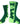 TCK socks Kelly Green/Neon Green / Large Shamrock Lucky Clover Socks Crew Length