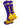 TCK socks LSU Tigers Baseline Crew Socks