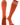 TCK socks Orange/White / Medium Finale 3-Stripe Soccer Socks