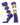 TCK socks Purple/Gold / Large LSU Tigers Argyle Dress Socks NCAA Fanwear Crew Length