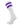 TCK socks Purple / Medium Retro 2 Stripe Crew Socks