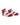 TCK socks Red/Black/White / 2T-4T Arkansas Razorbacks Toddler Socks Low Cut Little Fan
