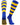 TCK socks Royal/Gold / Large Hoop Striped Rugby Socks