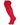 TCK socks Scarlet / X-Large TCK Dugout Over the Knee Socks For Baseball, Softball, Football Solid Team Colors