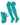 TCK socks Teal / X-Large Pro Plus Performance Prosport Over the Knee Socks Belt Combo