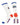 TCK socks White/Blue/Orange / Large Florida Gators Socks Basic Crew White Socks