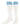 TCK socks White/Columbia Blue / Large Finale 3-Stripe Soccer Socks