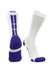TCK socks White/Purple / Small Baseline 3.0 Athletic Crew Socks