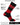 TCK socks Wisconsin Cardinal/Black / Large Wisconsin Badgers Socks Game Day Striped Crew Socks