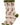 WHD socks Oatmeal / Medium Desert Animal Crew Socks for Women Coyote Gecko and Roadrunner Socks