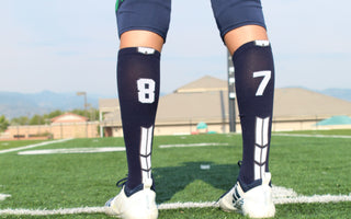 custom number football socks