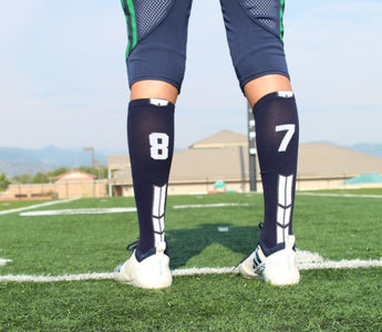 custom number football socks