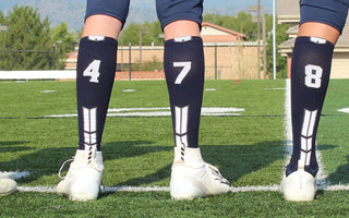 custom team number socks