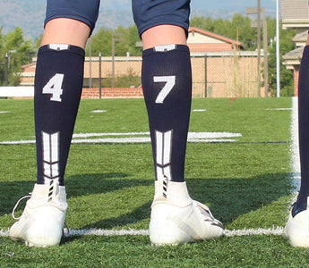 custom team number socks