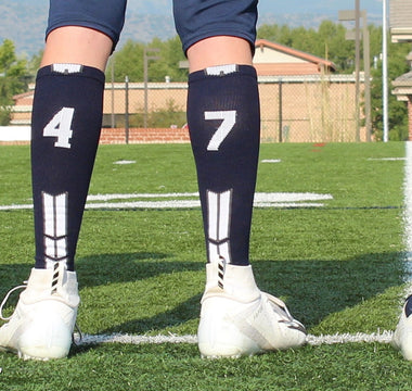 custom team number socks