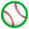 Green Baseball Socks