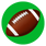 Green Football Socks