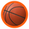 Orange Basketball Socks