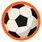 Orange Soccer Socks