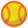 Orange Softball Socks